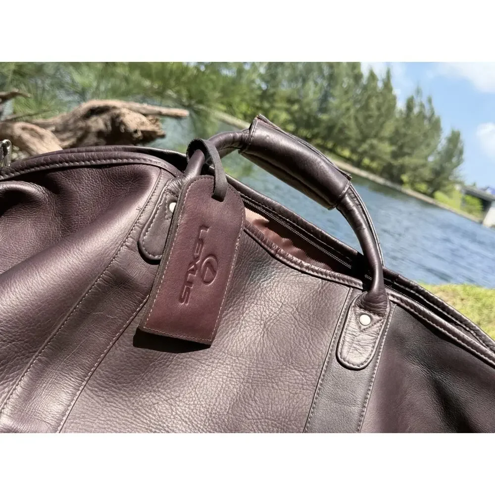 Lexus leather bag